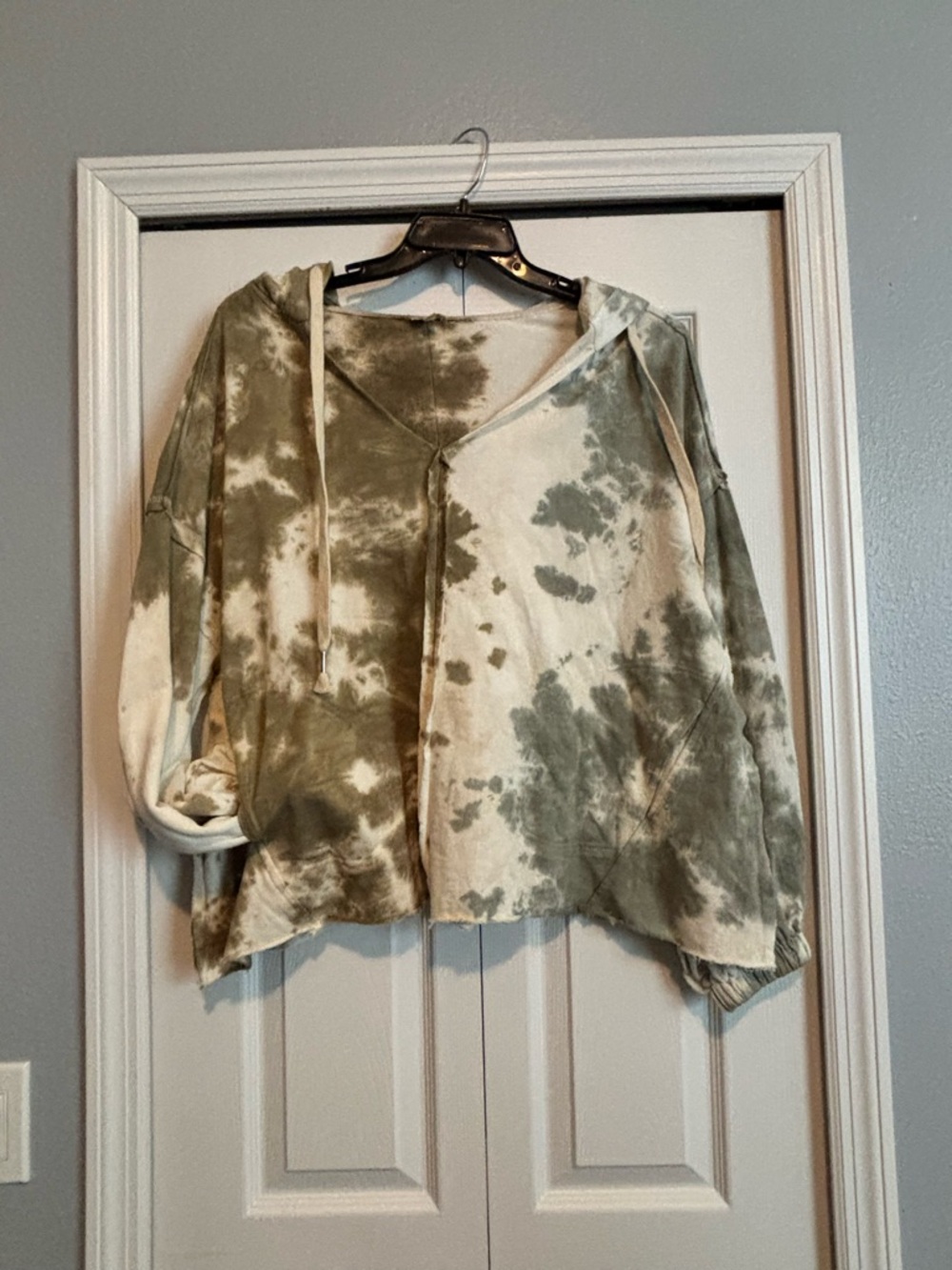 POL Tie-Dye Hooded Pullover